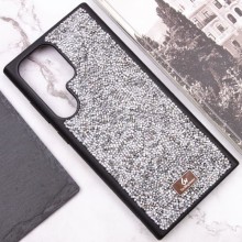 TPU чохол Bling World Rock Diamond для Samsung Galaxy S23 Ultra – Срібний