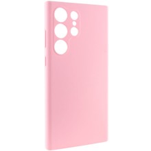 Чохол Silicone Cover Lakshmi Full Camera (AAA) для Samsung Galaxy S23 Ultra – Рожевий