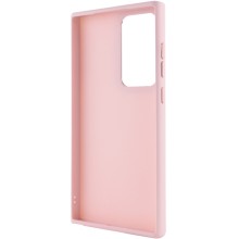 TPU чехол Bonbon Metal Style для Samsung Galaxy S23 Ultra – Розовый