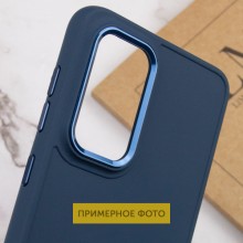 TPU чехол Bonbon Metal Style для Samsung Galaxy S23 Ultra – Синий