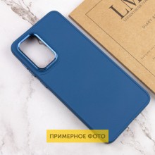 TPU чехол Bonbon Metal Style для Samsung Galaxy S23 Ultra – Синий