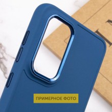 TPU чехол Bonbon Metal Style для Samsung Galaxy S23 Ultra – Синий