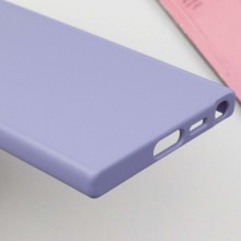 TPU чехол Bonbon Metal Style для Samsung Galaxy S23 Ultra – Сиреневый