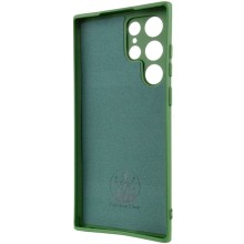 Чехол Silicone Cover Lakshmi Full Camera (AA) для Samsung Galaxy S23 Ultra – Зеленый