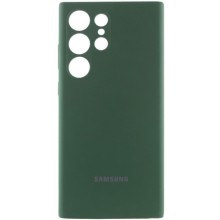 Чехол Silicone Cover Lakshmi Full Camera (AAA) with Logo для Samsung Galaxy S23 Ultra