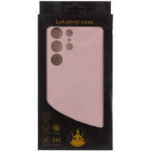 Чехол Silicone Cover Lakshmi Full Camera (AAA) with Logo для Samsung Galaxy S23 Ultra – Розовый