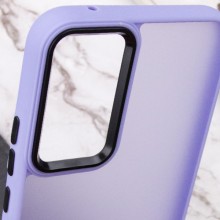 Чохол TPU+PC Lyon Frosted для Samsung Galaxy S23 Ultra – Фіолетовий