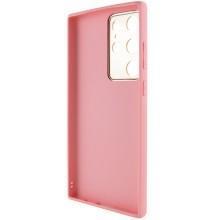Кожаный чехол Xshield для Samsung Galaxy S23 Ultra – Розовый