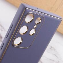 Кожаный чехол Xshield для Samsung Galaxy S23 Ultra – Серый