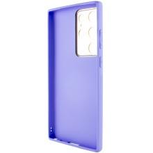 Кожаный чехол Xshield для Samsung Galaxy S23 Ultra – Сиреневый