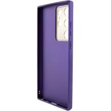 Кожаный чехол Xshield для Samsung Galaxy S23 Ultra – Фиолетовый