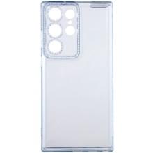 Чехол TPU Starfall Clear для Samsung Galaxy S23 Ultra – Голубой