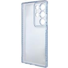 Чехол TPU Starfall Clear для Samsung Galaxy S23 Ultra – Голубой