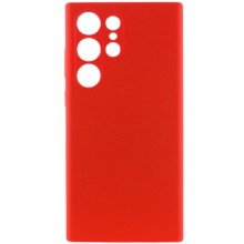 Чехол Silicone Cover Lakshmi Full Camera (AAA) для Samsung Galaxy S23 Ultra – Красный