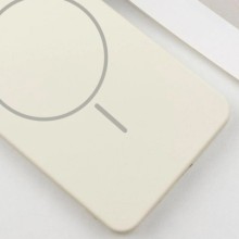 Чехол Silicone Cover Lakshmi Full Camera (AA) with MagFit для Samsung Galaxy S23 Ultra – Белый