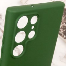 Чехол Silicone Cover Lakshmi Full Camera (AA) with MagFit для Samsung Galaxy S23 Ultra – Зеленый