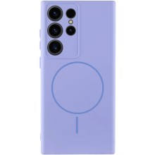 Чехол Silicone Cover Lakshmi Full Camera (AA) with MagFit для Samsung Galaxy S23 Ultra – Сиреневый