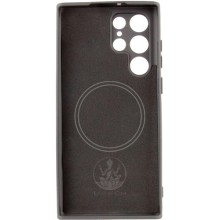 Чехол Silicone Cover Lakshmi Full Camera (AA) with MagFit для Samsung Galaxy S23 Ultra – Черный