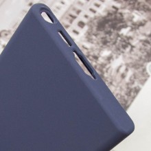 Чохол Silicone Cover Lakshmi Full Camera (AAA) для Samsung Galaxy S23 Ultra – Темно-синій