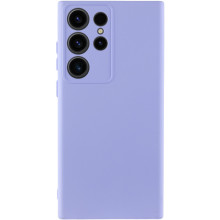 Чохол Silicone Cover Lakshmi Full Camera (AA) для Samsung Galaxy S23 Ultra – Бузковий