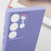 Чохол Silicone Cover Lakshmi Full Camera (AA) для Samsung Galaxy S23 Ultra – Бузковий