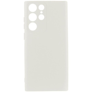 Чохол Silicone Cover Ummi Lakshmi Full Camera (AA) для Samsung Galaxy S23 Ultra – Білий