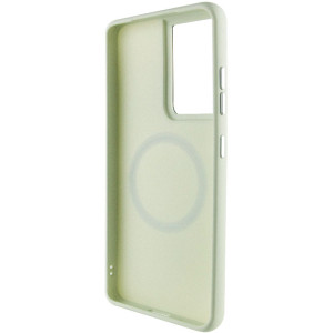 TPU чехол Bonbon Metal Style with Magnetic Fit для Samsung Galaxy S23 Ultra – Белый