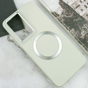 TPU чехол Bonbon Metal Style with Magnetic Fit для Samsung Galaxy S23 Ultra – Белый