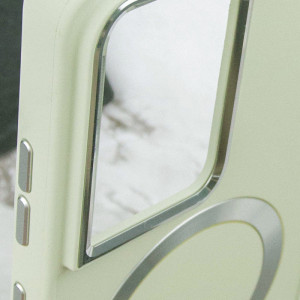 TPU чехол Bonbon Metal Style with Magnetic Fit для Samsung Galaxy S23 Ultra – Белый