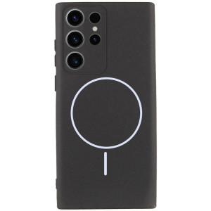 Чехол Silicone Cover Lakshmi Full Camera (AA) with Magnetic Fit для Samsung Galaxy S23 Ultra