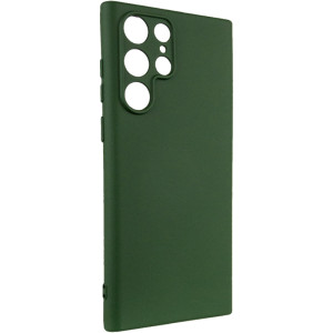 Чехол Silicone Cover Ummi Lakshmi Full Camera (AA) для Samsung Galaxy S23 Ultra – Зеленый