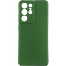 Чехол Silicone Cover Lakshmi Full Camera (AAA) для Samsung Galaxy S23 Ultra (Зеленый)