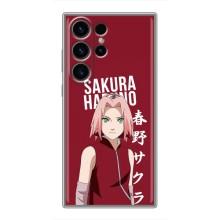 Чехлы Персонажи Аниме Наруто для Samsung Galaxy S23 Ultra (AlphaPrint) – Аниме Сакура