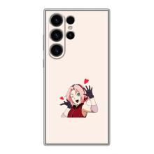 Чехлы Персонажи Аниме Наруто для Samsung Galaxy S23 Ultra (AlphaPrint) – Лайк Сакура