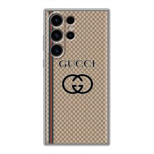 Чехлы Бренд GUCCI для Samsung Galaxy S23 Ultra (Стиль Гуччи)