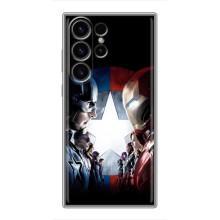 Чехлы с героями Марвел Samsung Galaxy S23 Ultra (VPrint)