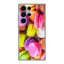 Чехол с изображением  вкусной еды для Samsung Galaxy S23 Ultra – Макаруны