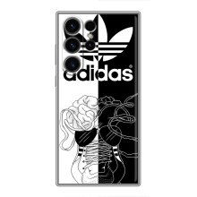 Чохол с стилі "Адідас" для Самсунг Галаксі С23 Ультра (Adidas шнурки)