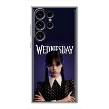 Силиконовый чехол с картинкой для Samsung Galaxy S23 Ultra (Wednesday)