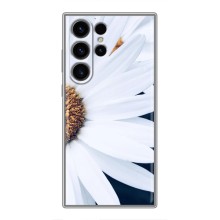 Чехол с ромашками на Samsung Galaxy S23 Ultra (Пол ромашки)