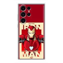 Чохол Супергерой Залізна Людина на Samsung Galaxy S23 Ultra (Iron man)