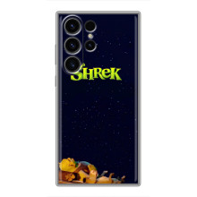 Чехол с мультфильмом Шрек на Samsung Galaxy S23 Ultra – Шрек лого