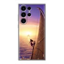 Чехол с мультфильмом Моана Samsung Galaxy S23 Ultra – Моана в море