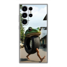 Чехол с мемами тралалело тралала для Samsung Galaxy S23 Ultra