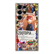 Чехол Зоотрополіс на Samsung Galaxy S23 Ultra – Коллаж Зоо