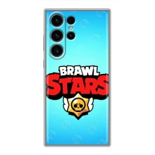 Силиконовый Чехол на Samsung Galaxy S23 Ultra с картинкой Brawl Stars – Бравл Старс