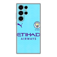 Силіконові Чохли з принтом Футбол на Samsung Galaxy S23 Ultra (Man City)