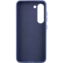 Кожаный чехол Bonbon Leather Metal Style для Samsung Galaxy S23 – Синий