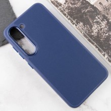 Шкіряний чохол Bonbon Leather Metal Style для Samsung Galaxy S23 – Синій