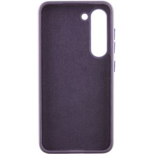 Кожаный чехол Bonbon Leather Metal Style для Samsung Galaxy S23 – Фиолетовый